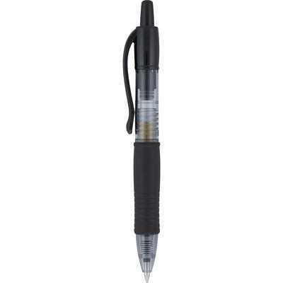 Pilot G2 Retractable Rollerball Gel Pens, Ultra Fine Point, 0.38mm, Black Ink, 3 Count