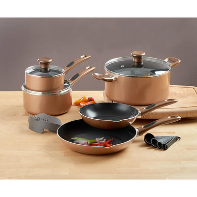 14 Pc Ceramic Induction-Ready Cookware Set - Purple