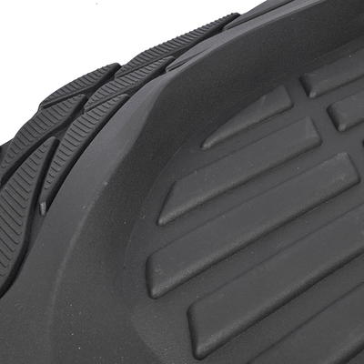 Motor Trend Original FlexTough Black Rubber Car Floor Mats with