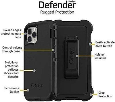 OtterBox Defender Series Holster Belt Clip Replacement for iPhone 14 Plus  Only - Non-Retail Packaging- Black 