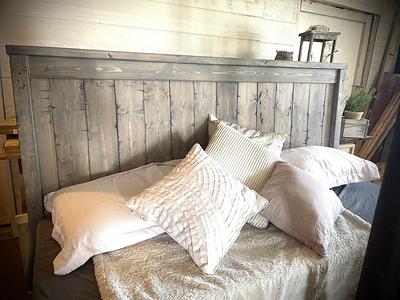 Hand-carved Solid Wood Queen King Bed Headboard Headboards 