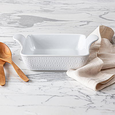 Sofia Home White Stoneware 8x8 Inch Baking Dish by Sofia Vergara - Yahoo  Shopping