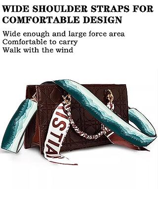 Fashion Purse Straps Replacement Crossbody, Wide Shoulder Adjustable Straps  for Handbags, Crossbody Bag Strap