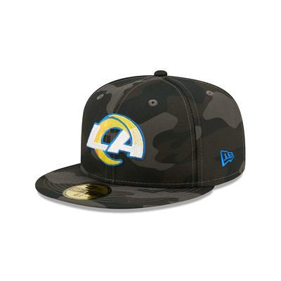 New Era Los Angeles Rams Black B-Dub 59FIFTY Fitted Hat