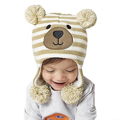 Connectyle Toddler Boys Winter Fleece Hat