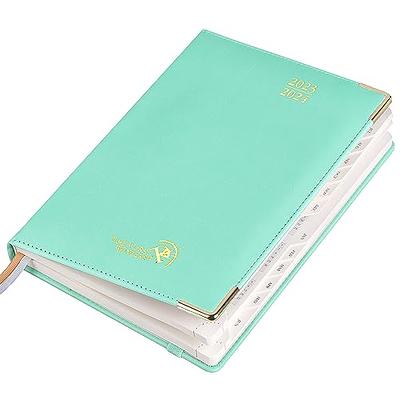 2024-2025 Leather Planner Weekly and Monthly,18 Months Calendar book, 2024  Academic Planner From Jan. 2024 - Jun. 2025, 2024 Appointment Book, Daily