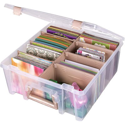 ArtBin Clear Storage Bins with Lids