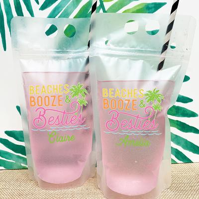 Girls Trip Water Bottle Personalized Beach Bottle Beach Tumbler Girls  Weekend Gifts Girls Trip Weekend Gifts Beach Bachelorette 