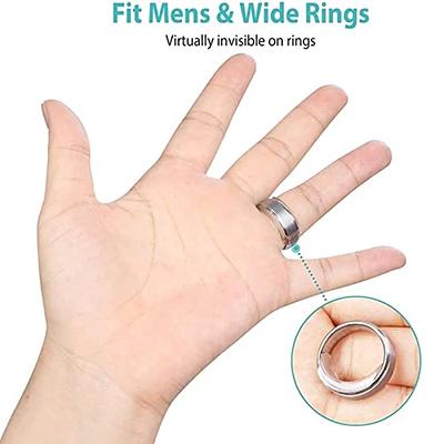 8 PCS Ring Size Adjuster for Loose Rings, Invisible Ring Size Adjuster Ring  Size Reducer Fit Any Rings Ring Guard Spacer(8 Different Sizes) - Yahoo  Shopping