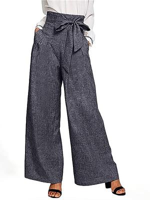 AE Stretch Super High-Waisted Baggy Wide-Leg Pant