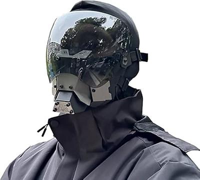 Punk Mask, Futuristic Technology Helmet Mask,Cool Internet MaskHalloween  Role-Playing Costume Knight Mask - Yahoo Shopping