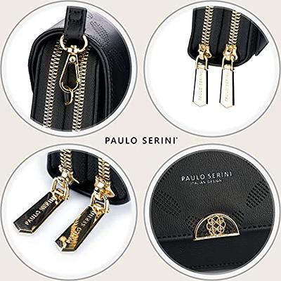 Paulo Serini Crossbody Bag for Women - Phone Wallet Clutch Handbag - Women’s Wristlet Purses - Birthday Gifts for Women