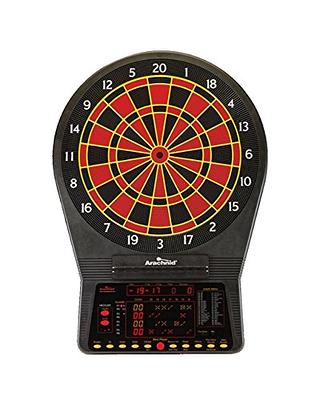 Narwhal Kingston Self Healing Bristle Dartboard with 6 Steel Tip Darts,  Official 18 Wide Dart Board 