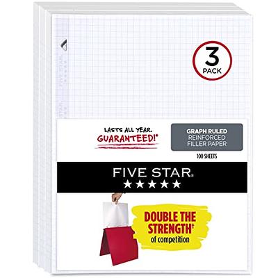 A5 Filler Paper, 3 Hole Planner Refills, Organizer, Loose-leaf Binder  Paper, Total 100 Sheets/200 Pages, 100gsm, Blank, White Paper, 5.8 x 8.2  Inch