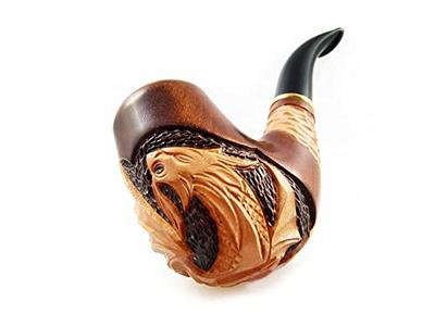 Animal Wooden Carved Tobacco Pipe Handmade Smoking Pipe - MUXIANG