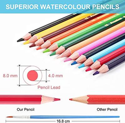 Sketch Pencils Set with Sketchbook 41-Piece Professional Drawing