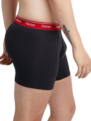 Hanes Originals Men's Boxer Briefs, Moisture-Wicking Stretch Cotton, 3-Pack  - Yahoo Shopping