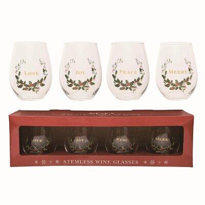 ZWILLING Sorrento Double Wall Glassware 12-oz / 2-pc Stemless red wine  glass set