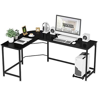 Teraves Modern L-Shaped Desk Corner Computer Desk Gaming Table - Teraves  Office Furniture