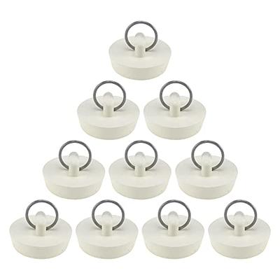 Bath Tub Drain Stoppers, Sink Bathtub Plug Rubber Kitchen Bathroom Laundry  Bar Water Stopper Seal with Hanging Ring 