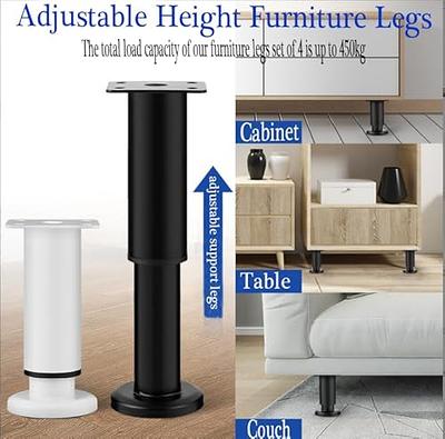 Furniture Risers 4PCS Risers For Bed Frame Platform Furniture Foot