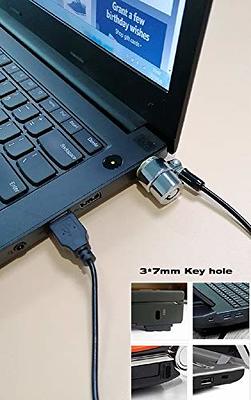 Nano Laptop Cable Lock 6ft, Keyed Lock - Laptop Locks, Computer Parts