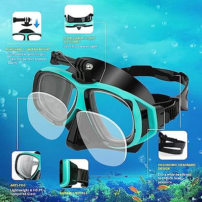 Professional Adult Freediving Goggles Spearfishing Glasses Free