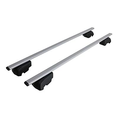 OMAC Roof Rack Cross Bars for Kia Soul 2014 to 2019, 165 Pounds,  Adjustable, 2 Pieces, Silver 