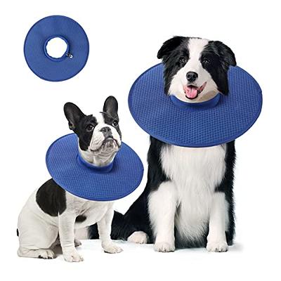 Dog Recovery Collar,Dog Soft Cone Collar Alternative After Surgery, Adjustable,Breathable E Collar for Large/Medium/Small Dogs Cats,Blue S -  Yahoo Shopping