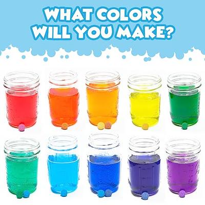 Tub Works® Fizzy Bath Color Tablets for Kids, 150 Count, 3 Pack | Nontoxic  & Fragrance-Free | Color Bath Drops Create Fun Bath Colors | Water Tablets