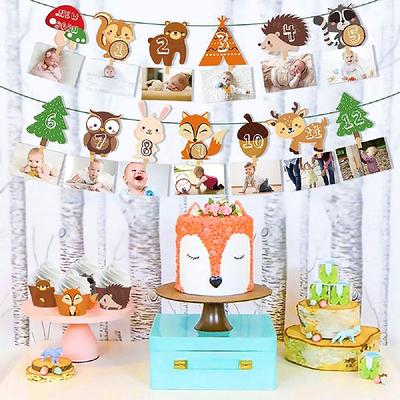 Woodland Paper Straws - Forest 1St Birthday Decorations. Baby Shower Decor.  Wild One Party Pine Tree Fox Bear Oh Deer - Yahoo Shopping