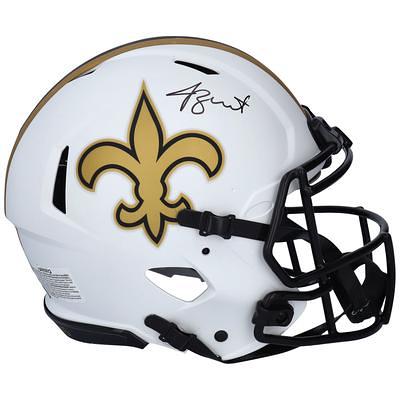 Archie Manning New Orleans Saints Autographed Riddell Black Matte Speed Mini Helmet