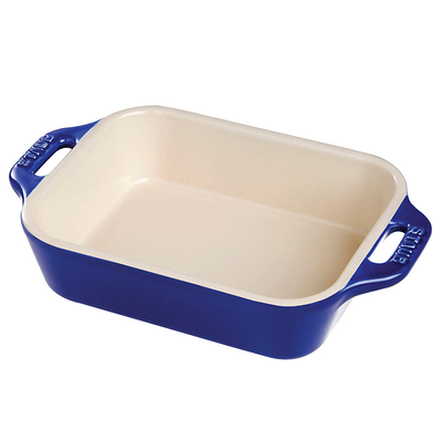 Rubbermaid Duralite Glass Bakeware 2.5qt Rectangle Baking Dish With Shadow  Blue Lid : Target