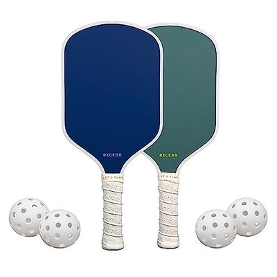 AOPOUL Pickleball Paddles, Pickleball Set with 4 Premium Wood