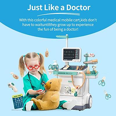 Children Blood Pressure Playset Doctor Kit Toy Real Life Home Cosplay  Doctor Nurses Toys Blood Pressure Monitors Imitation Toys Girl Toy