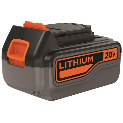 Black & Decker LBXR2020-OPE 20V Max 2.0 Ah Lithium-Ion Slide Battery