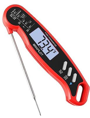 Flamen Digital Meat Thermometer with Backlight for Kitchen, Deep