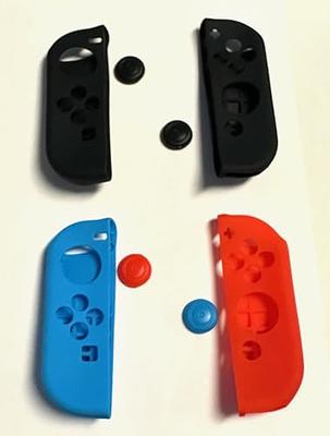  TNP Joycon Case for Nintendo Switch - Silicone Joy Con Case for Nintendo  Switch & Switch OLED - Protective Switch Controller Case Cover with Thumb  Grip Caps for Nintendo Switch Joycon (