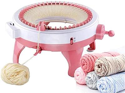HRFIJIK Knitting Machine 22 Needles, Knit Loom Machine Smart Manual  Rotating Kit, for Adults Kids Knitting DIY Toy Socks Hats Scarves  (g2)(698B2) - Yahoo Shopping
