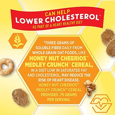 Cheerios Honey Nut Cheerios Medley Crunch Cereal, Heart Healthy Cereal With Whole  Grain Oats, 16.7 OZ Large Size - Yahoo Shopping