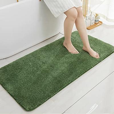 Bath Mats Bathroom Green, Super Absorbent Bath Mat