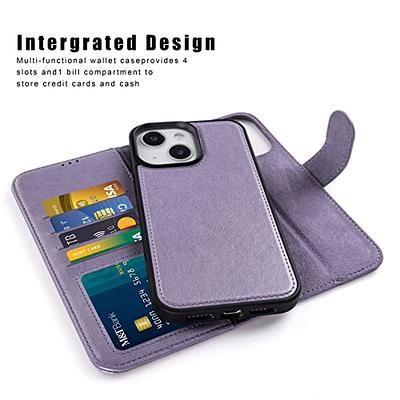 TUCCH iPhone 14 Pro Max Wallet Case, iPhone 14 Pro Max PU Leather Case with  Folio Flip Book RFID Blocking, Stand, Card Slots, Magnetic Clasp Closure 