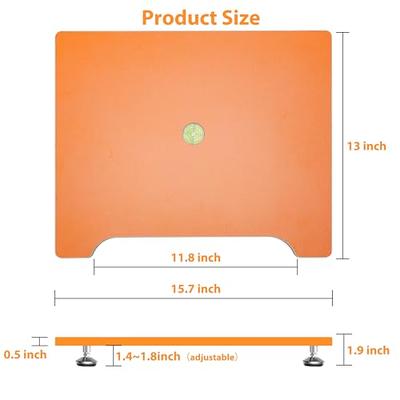 Resin Leveling Table for Epoxy Resin & Art Supplies, 15.7x13 Adjustable Leveling Table with 2 Silicone Mats, High-Precision Self Leveling Board for