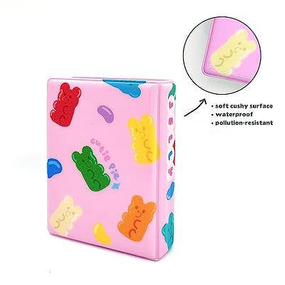 Mini Kpop Photocard Binder, 3 Inch Card Holder, Collect Book with Sleeves  Photo Album 40 Pockets with 3 Transparent Decor Cards (Pink, Jelly Bean) -  Yahoo Shopping