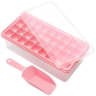 Flexible Silicone Ice Cube Trays With Spill resistant Lid - Temu