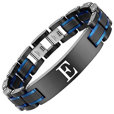 Buy Men's Bracelet, Men's Silver Bracelets, Men's Chain Bracelet, Men's  Cuff Bracelet, Men's Jewelry, Gift for Boyfriend Husband Dad Men Him Online  in India - Etsy