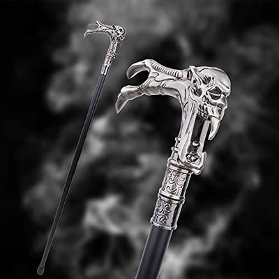 Ghost Skull Head Single Joint Fashion Walking Stick Decorative