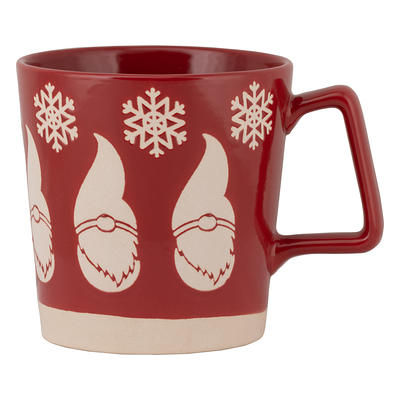 10 Strawberry Street White Ceramic Cappuccino Mug, 20 Oz.