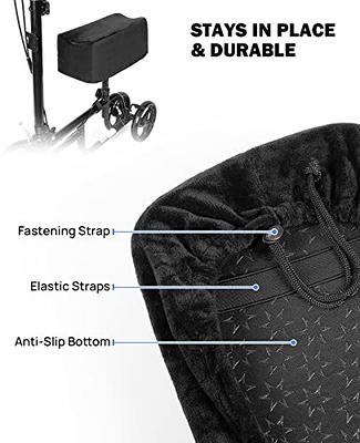 Vive Knee Scooter Pad - Memory Foam Cover for Knee Walker