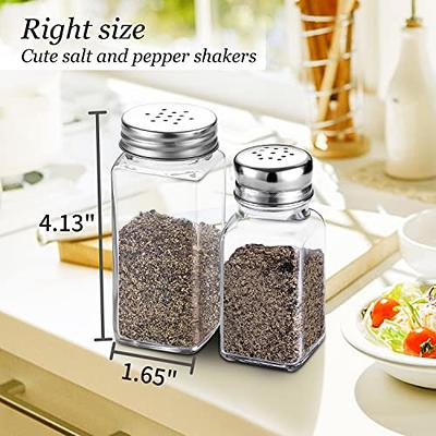 4 Pack Stainless Steel Spice Shaker Lid for Mason Jars 